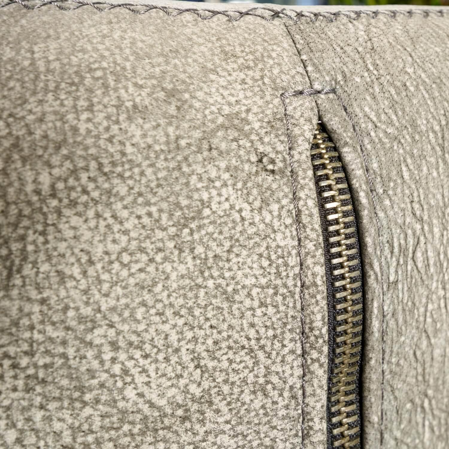 Bullfrog - Sessel Donna Drehbar Bezug Leder Desperado Elefant 2120 63 Grau Mit Schaukelfunktion - 10
