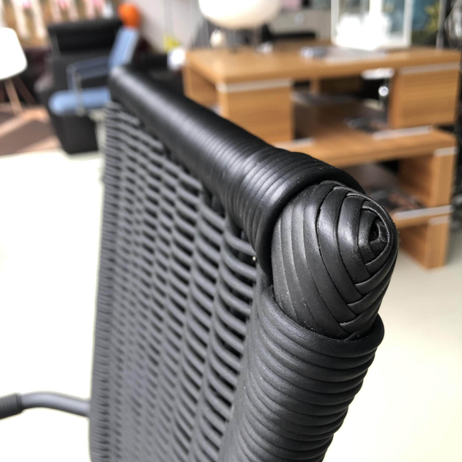 Bacher - 4er-Set D Collect Black Edition P1 Schwarz 2 Stühle 2 Armlehner - 4