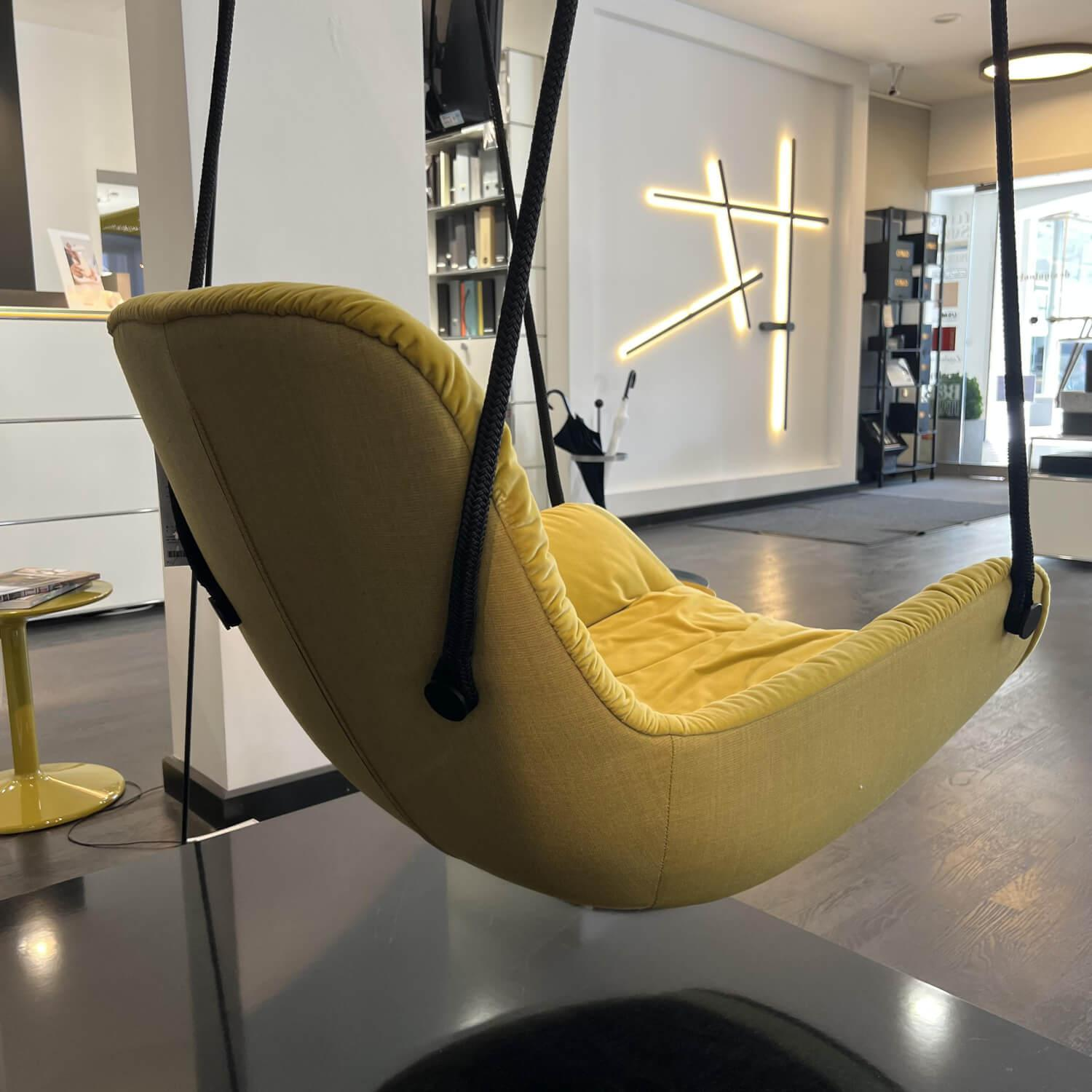 Freifrau - Swingseat Leya Bezug Innen Stoff Harald 3 443 Außen Stoff Canvas 2 446 - 3