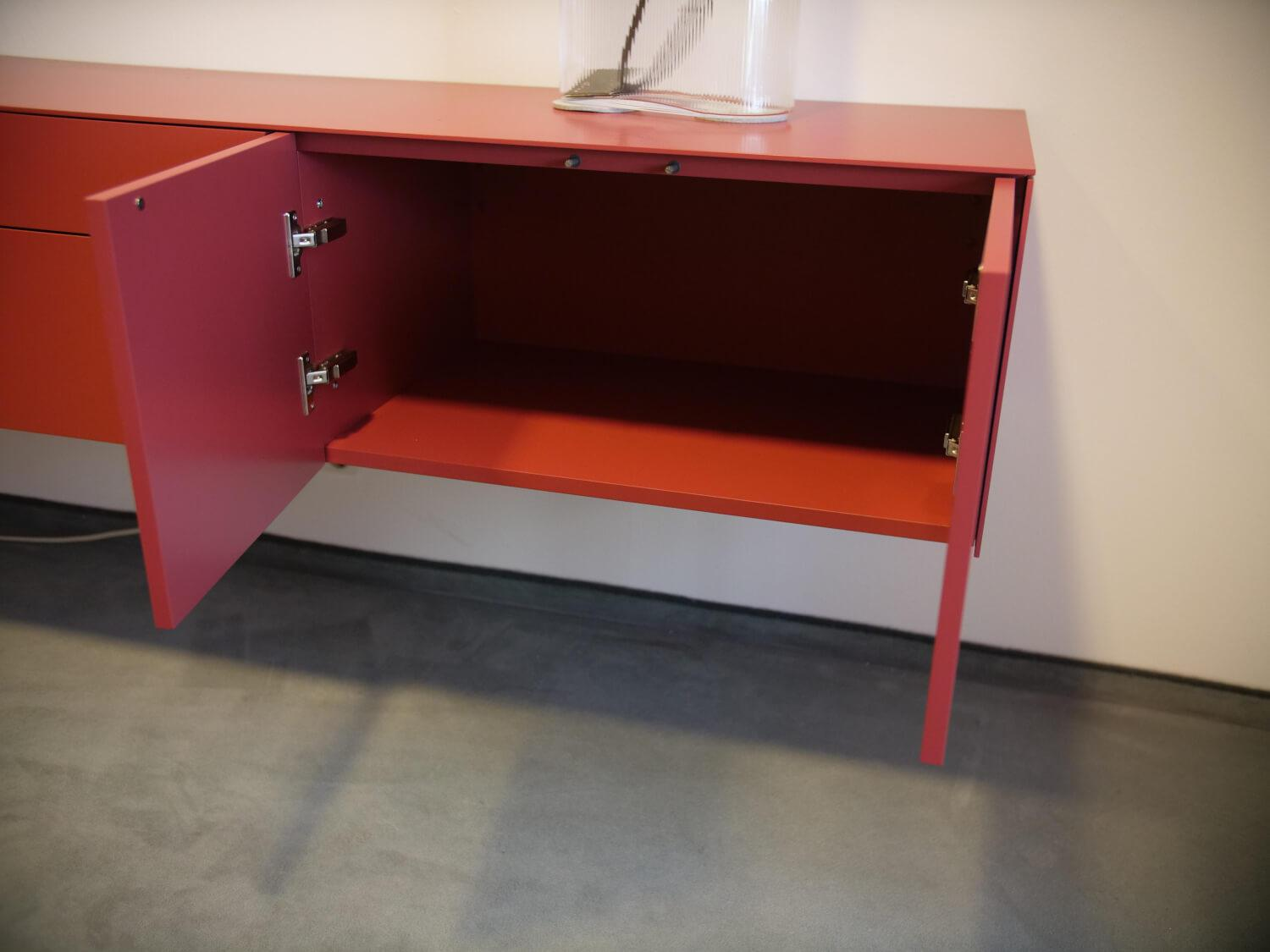 form1 - Sideboard F10 Hängend Lack Matt Magma A35 Mit Push To Open - 2