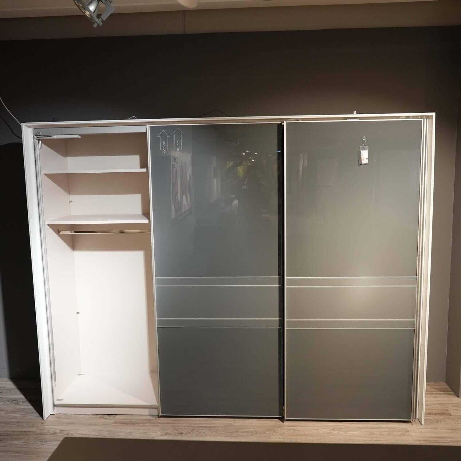 Staud - Schrank Sonate Cento Vulkanglas Matt Korpus Weiß - 8