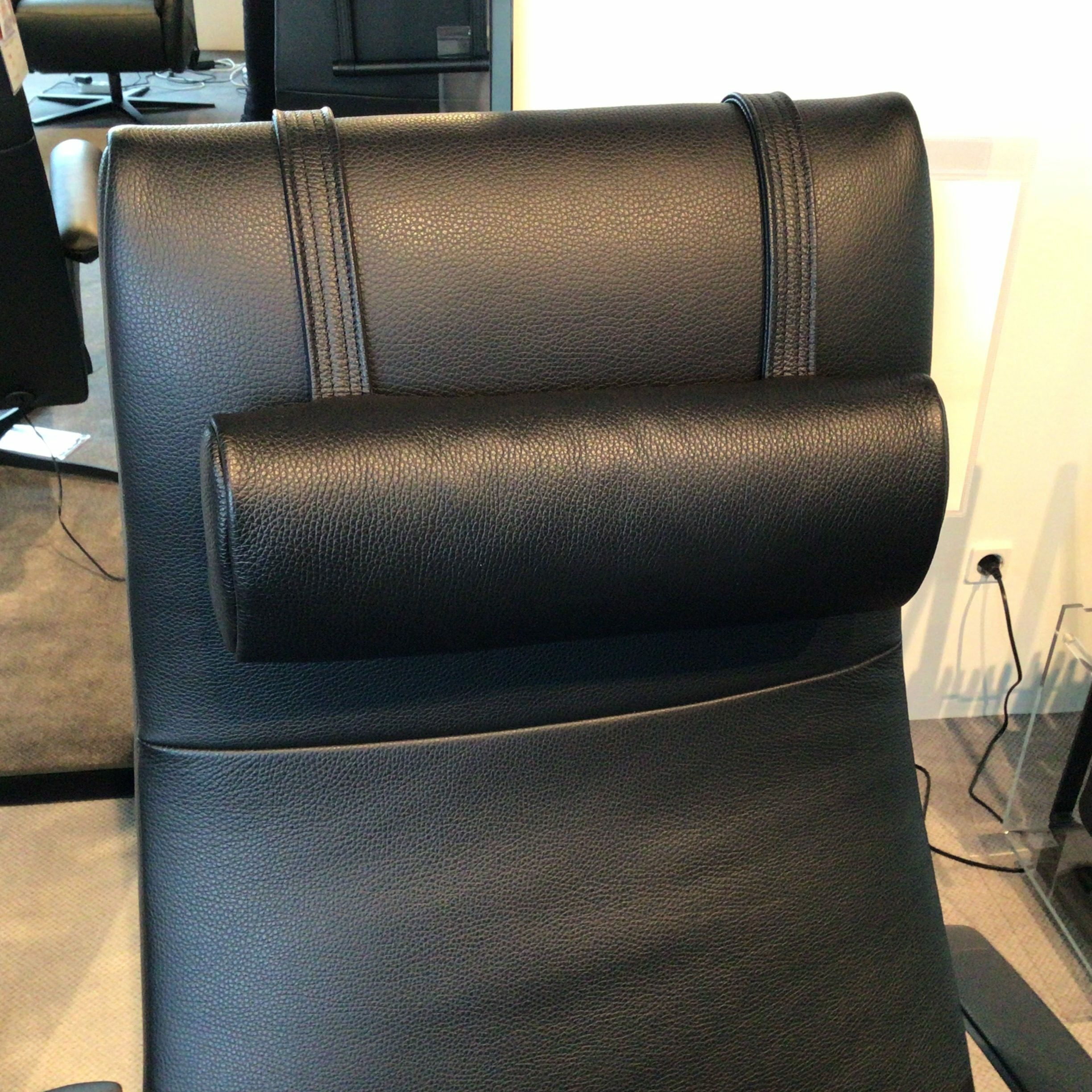 Jori - Relaxsessel Brainbuilder JR 7760 Leder Celia Nero Schwarz Gestell Metall Schwarz Lackiert - 2