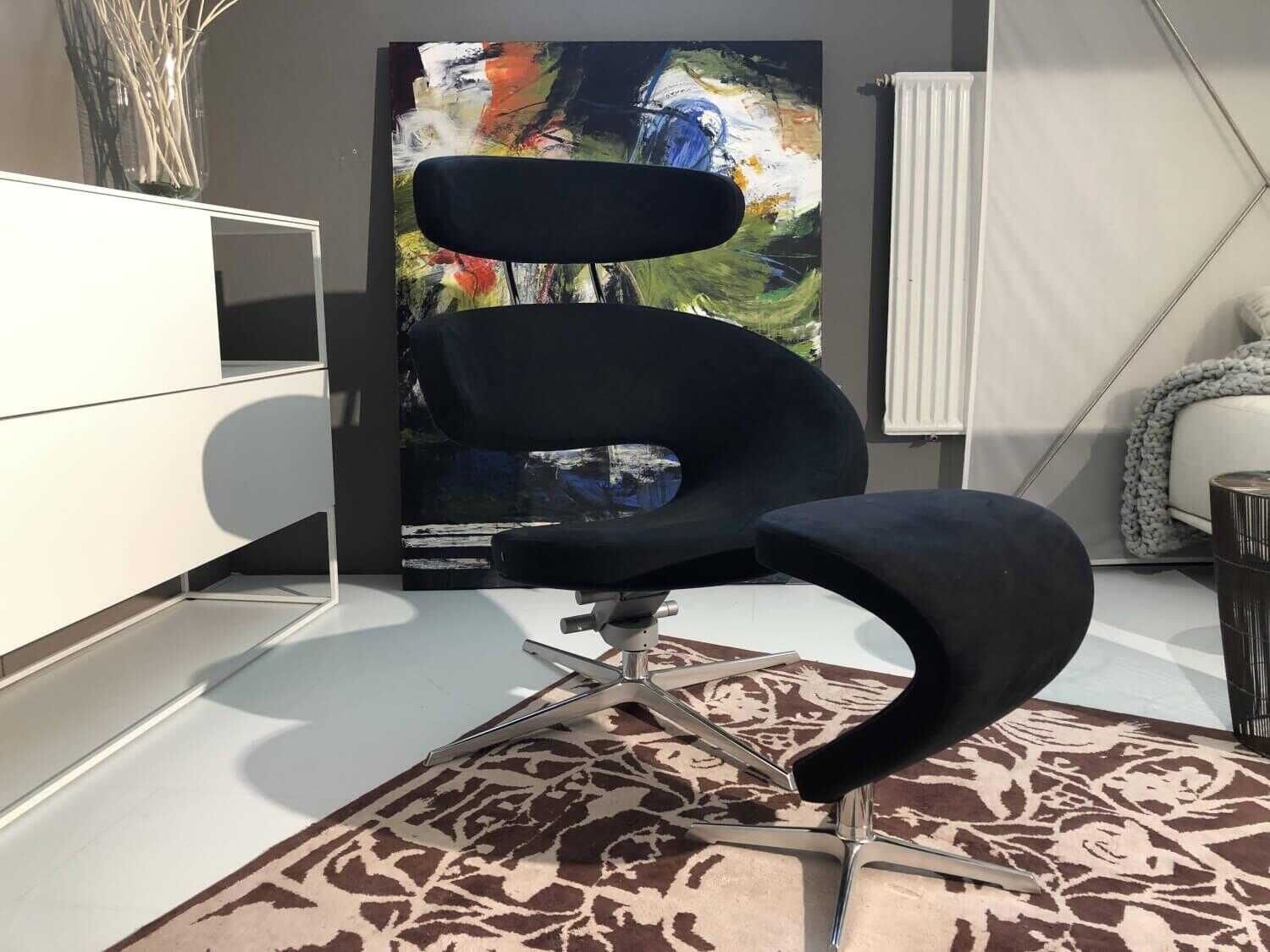 varier-sessel-peel-stoff-fame-schwarz-mit-hocker-6f0a312d7fc45db31a0ec8a27 Varier - Sessel Peel Stoff Fame Schwarz mit Hocker - 2