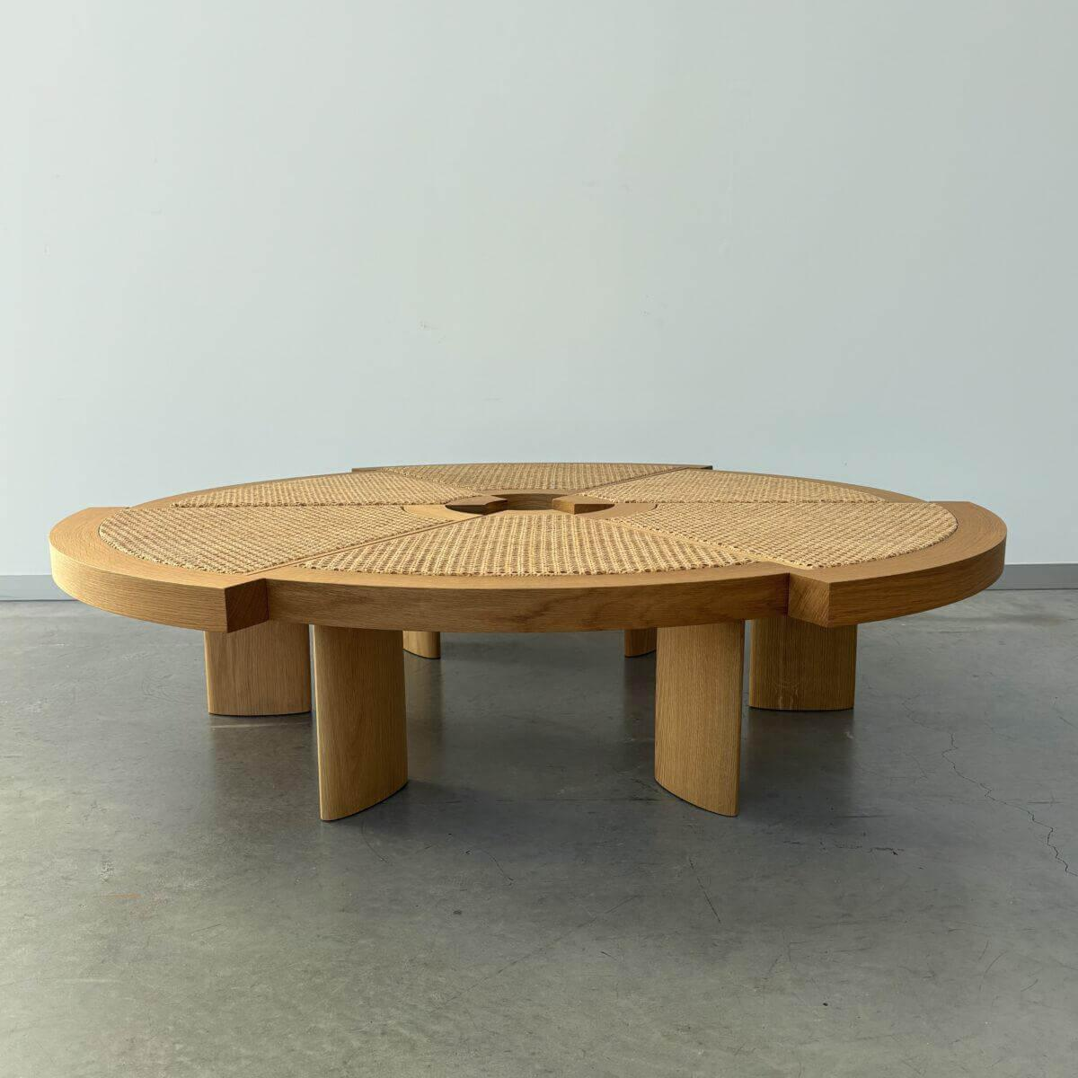 Cassina - Beistelltisch RIo Eicheholz Natur Wiener Geflecht - 2