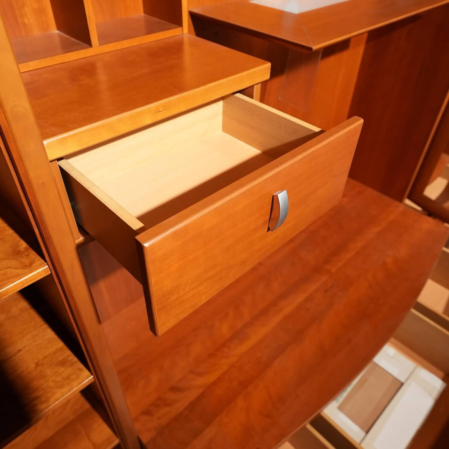 Thielemeyer - Wohnwand Rio Kirschbaum Inklusive Halo Strahler Und Trafo - 2