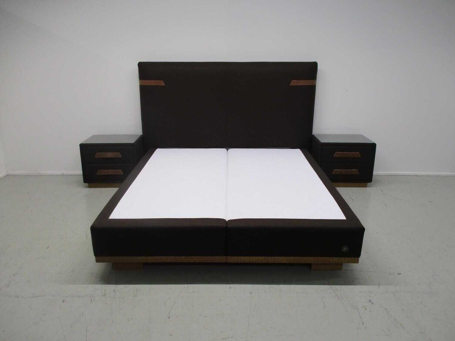 birkenstock-boxspringbett-montevideo-stoff-loden-braun-mit-nachtk-C3-A4stchen-ohne-matratze-98a1713e8c73YWXFZ250sVFBB Birkenstock - Boxspringbett Montevideo Stoff Loden Braun mit Nachtkästchen ohne Matratze - 2