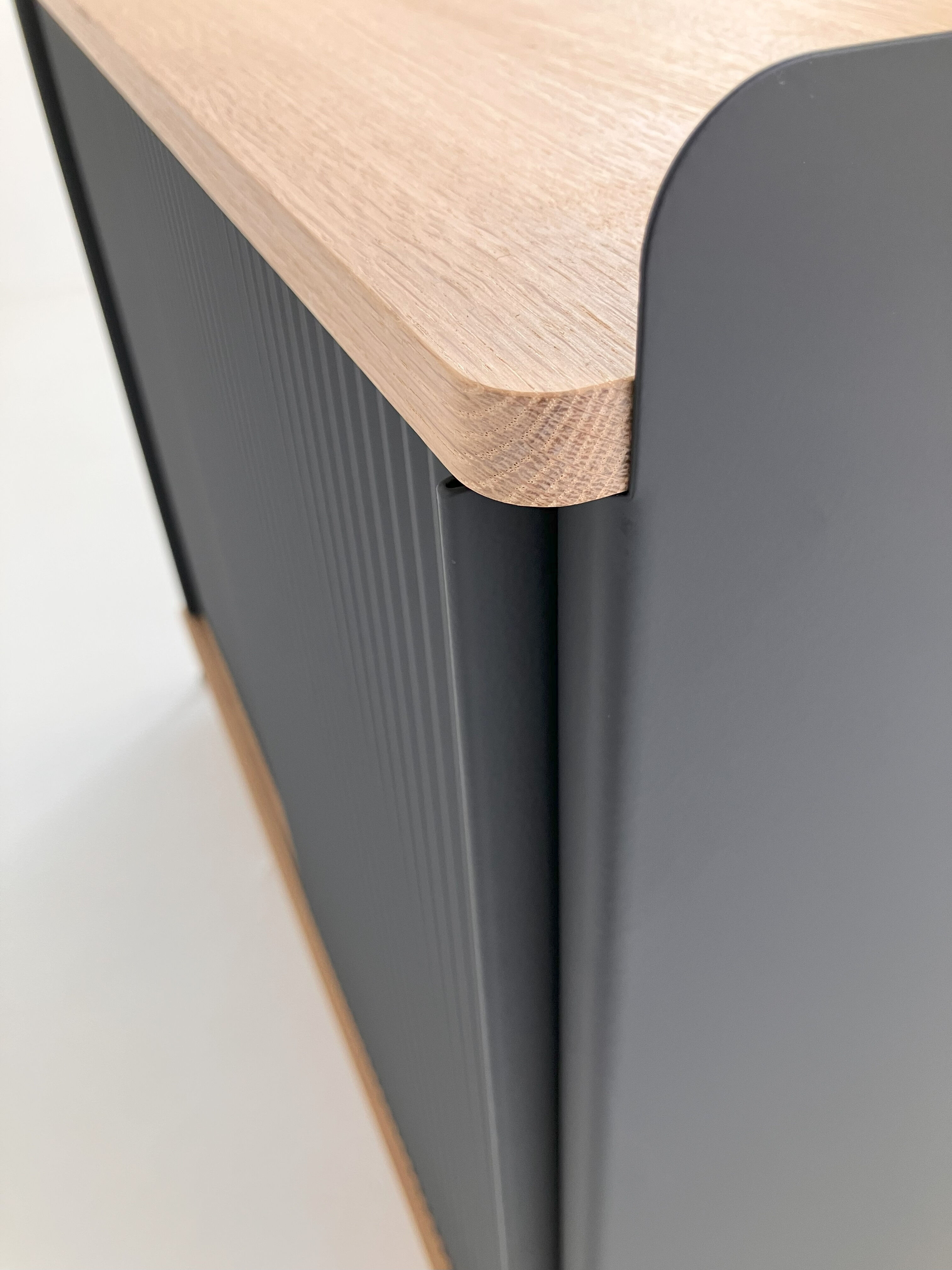 Muuto - Sideboard Enfold Platte Eiche Geölt Korpus Stahl Schwarz Pulverbeschichtet - 9