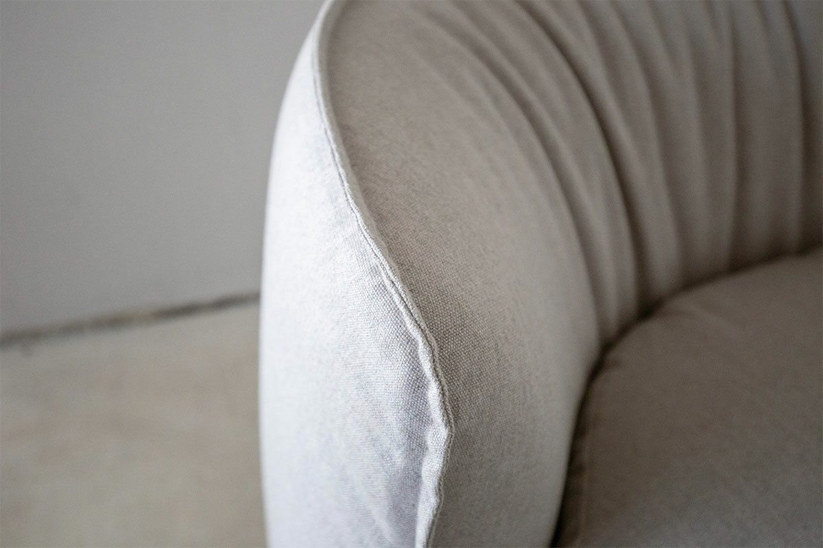 Kristalia - Outdoor-Loungesessel Brioni Hellgrau - 4