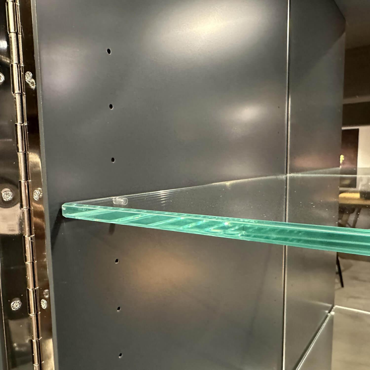 KMK - Barschrank Maxim 2-Türig Lack Anthrazit Matt Und Hochglanz RAL 7016 - 11