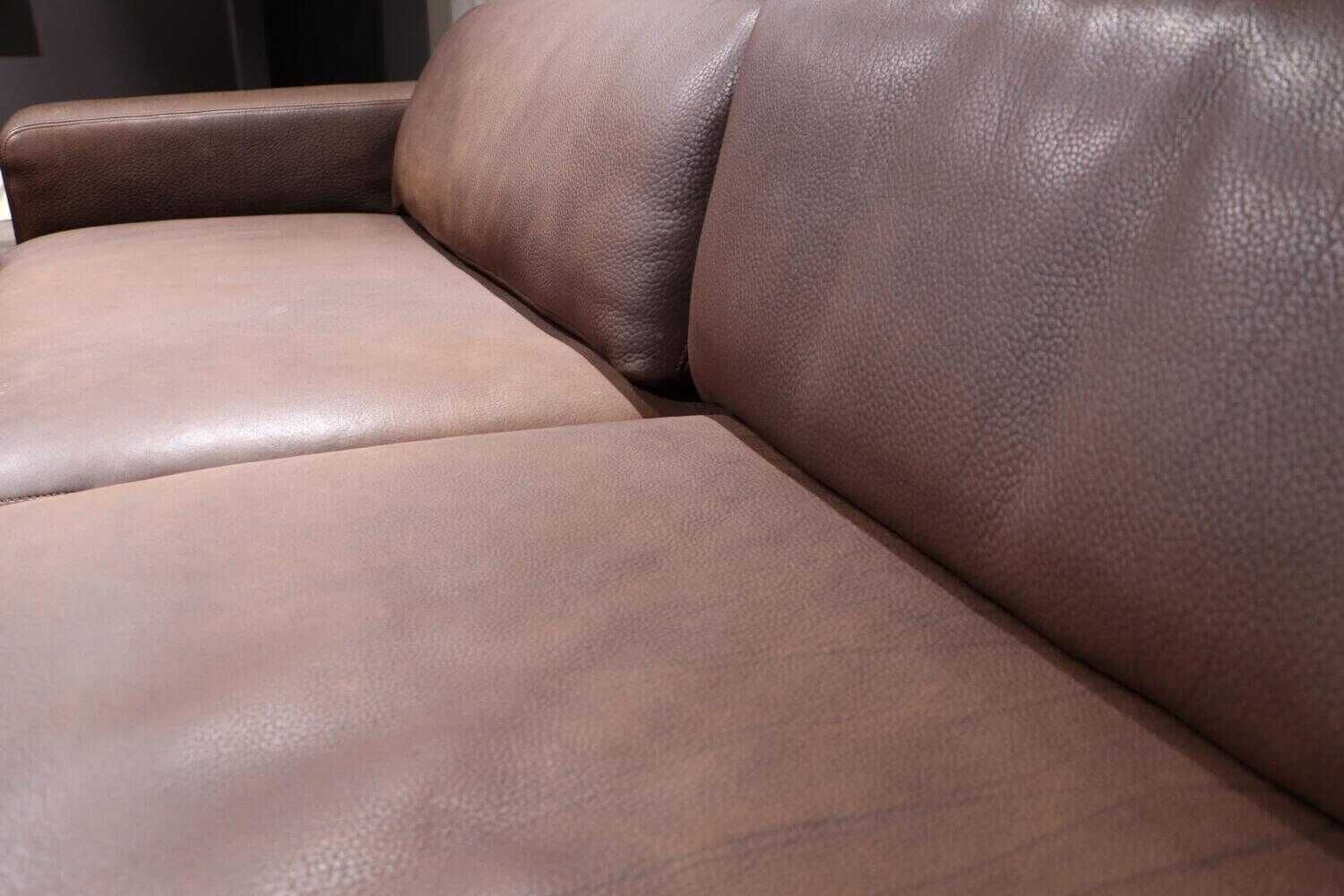 Big-Sofa Massa Plus Leder 99 Taurus Braun