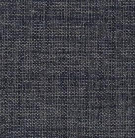 Christine Kröncke - Sofa Hailey Stoff Eloy 052 Navy Blue Gestell Metall 15 Rauchbraun Hocker Stoff Chameleon 086 Grau-Blau mit Hocker - 7