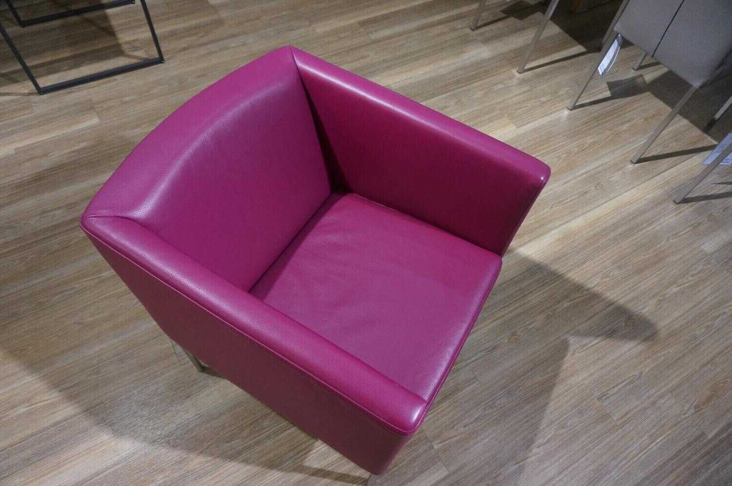 Brühl - Sessel ADD 1 Leder Unit Rosa - 5
