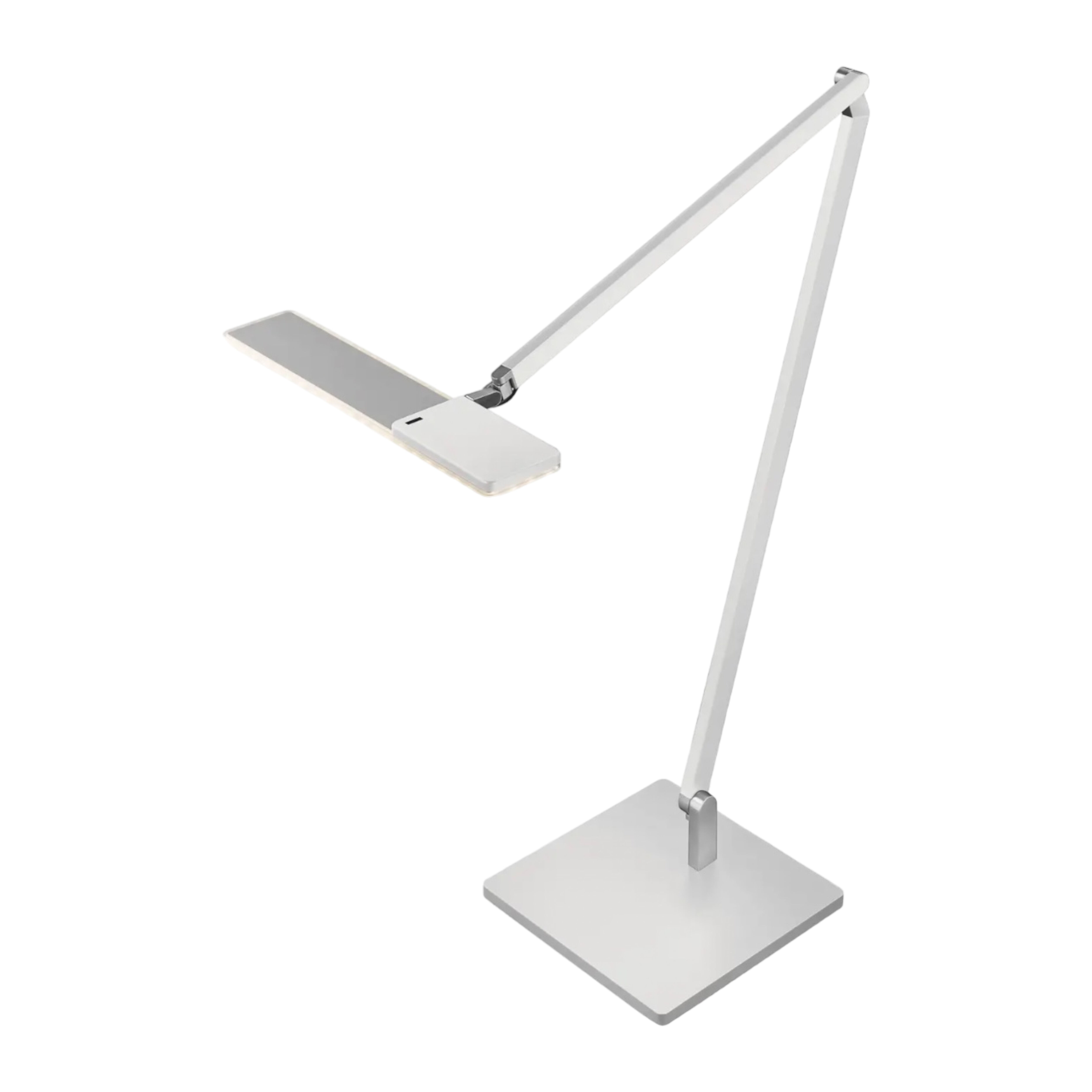 Rosso - Tischleuchte Roxxane Office Weiß Hochglanz mit Adapter - 1