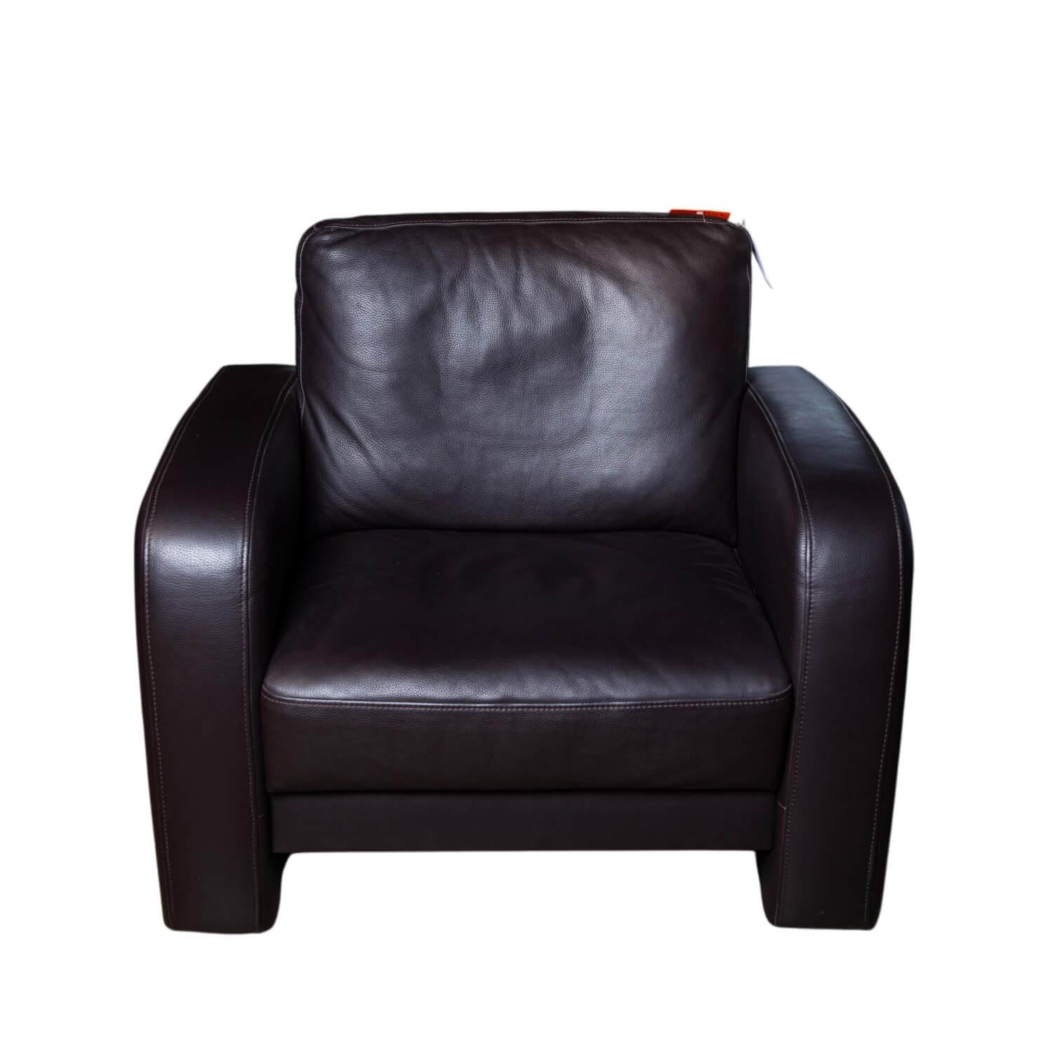 Gepade - Sessel Matrix SR 67 Leder 18 / 7106 Dunkelbraun - 1