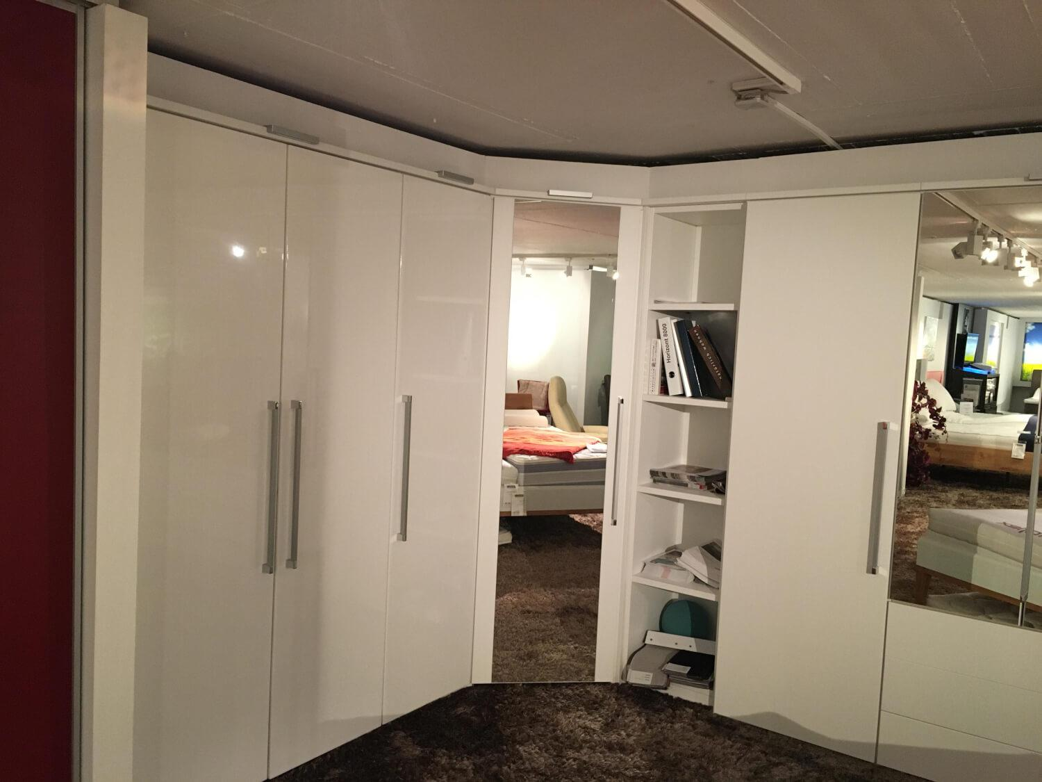 Nolte - Drehtüren-Planungsschrank Horizont 8000 Polarweiß - 5