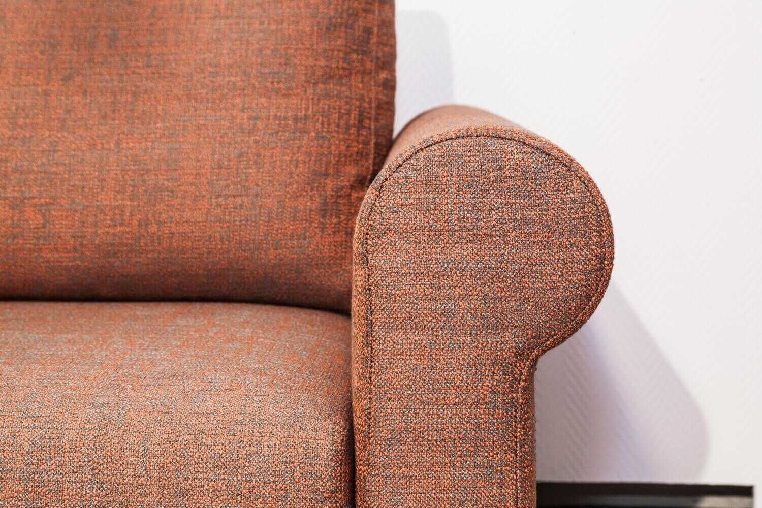 Signet - Sofa Duna 160 Stoff Orange Schlaffunktion - 4