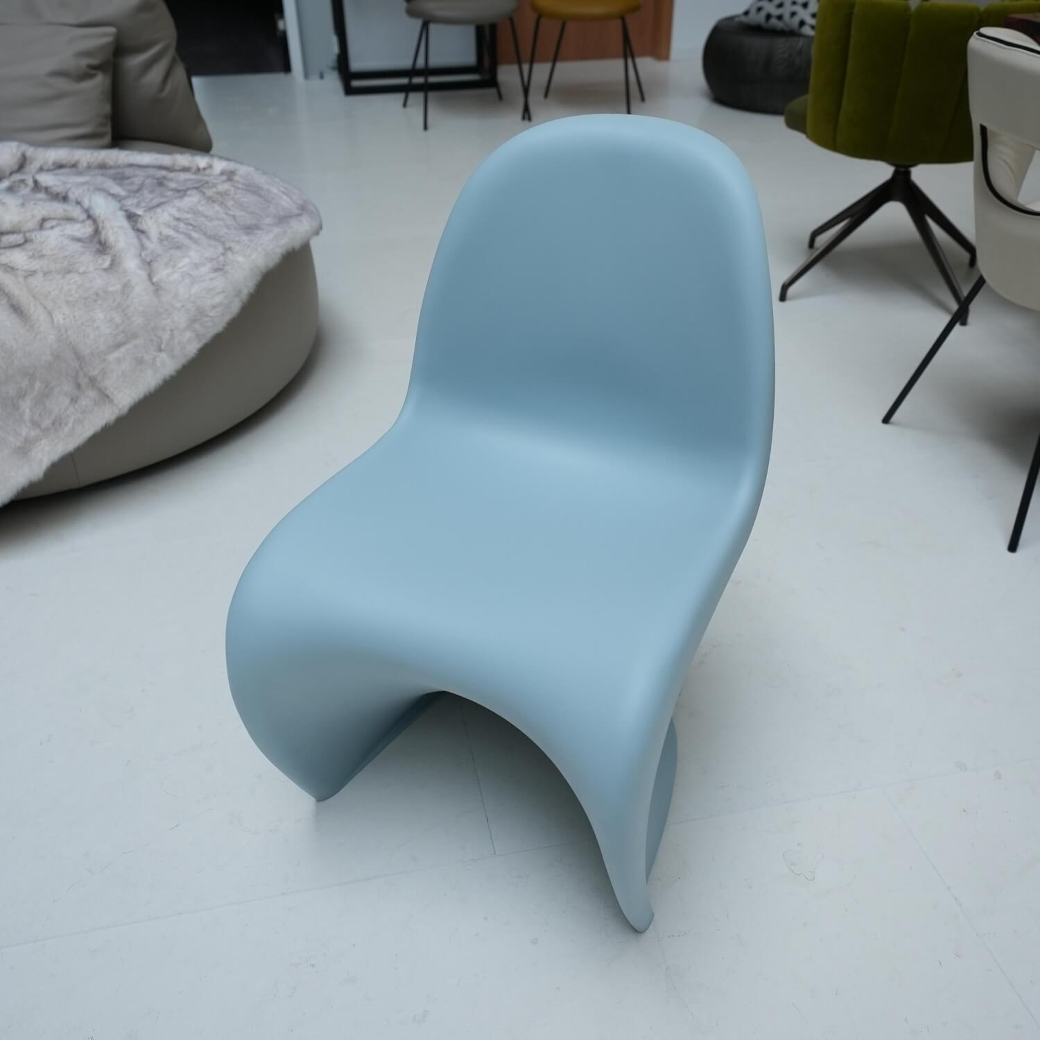 Stuhl Panton Chair Sitzschalenfarbe Eisgrau