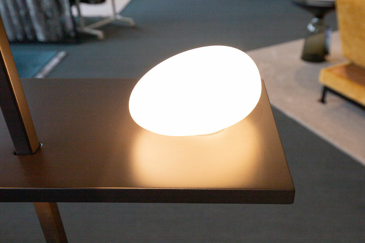 Vibia - Stehleuchte Suite Aluminium Und Stahl Dunkelbraun Leuchtkugel Opalglas - 3
