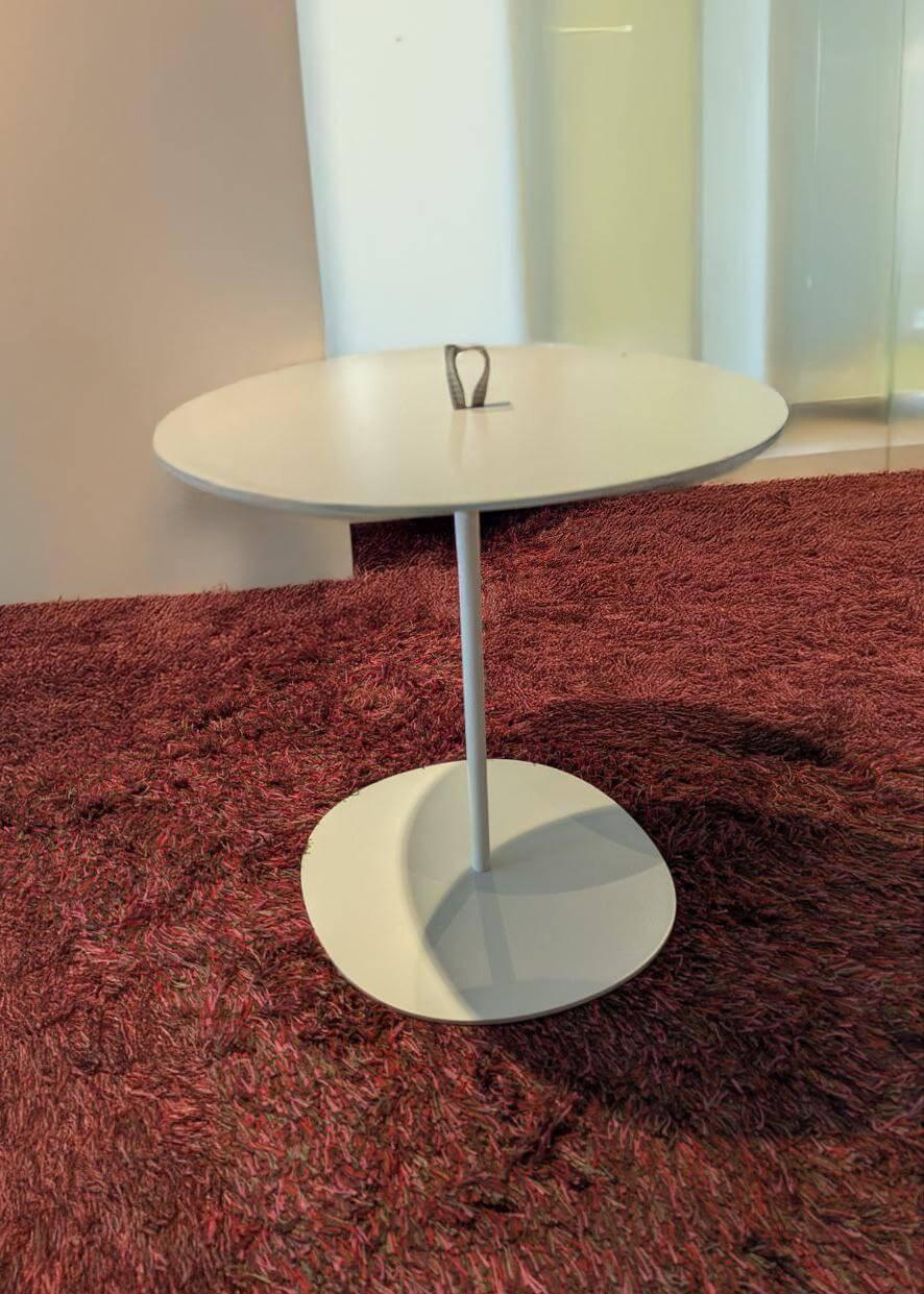 Paola Lenti - Beistelltisch Strap Ø 50  Avorio Elfenbein - 4