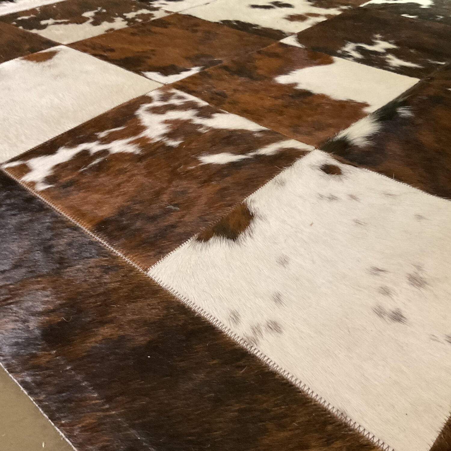 Albrecht - Teppich 180x240 Tricolor Kuhfell - 8