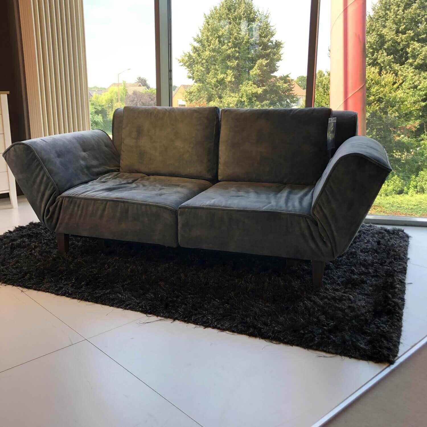 Franz Fertig - Schlafsofa Joss Stoff Niagara E1951 Grau - 6