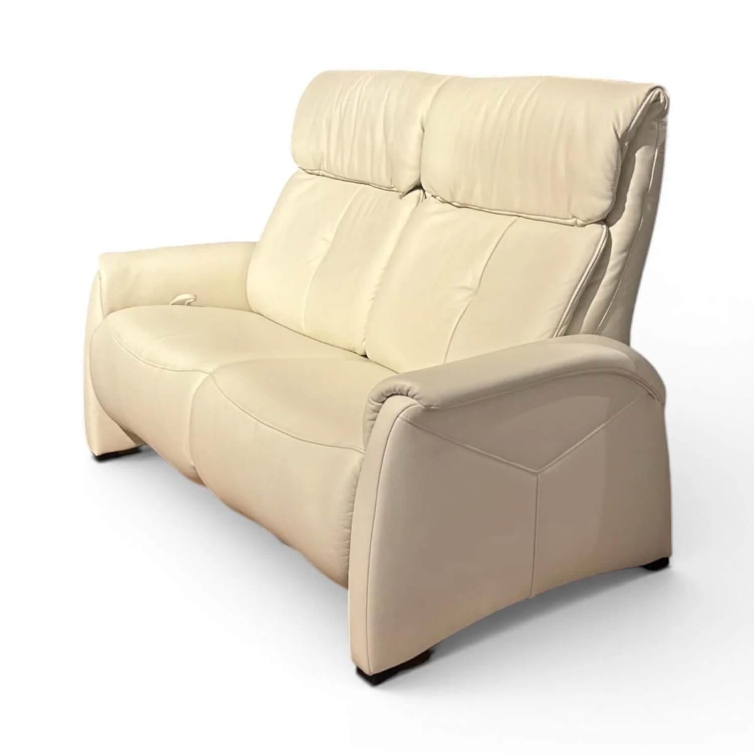 himolla - Sofa 4927 Cumuly Wallfree Leder Longlife Soft 33 Bianco Weiß Mit Kopfverstellung - 3