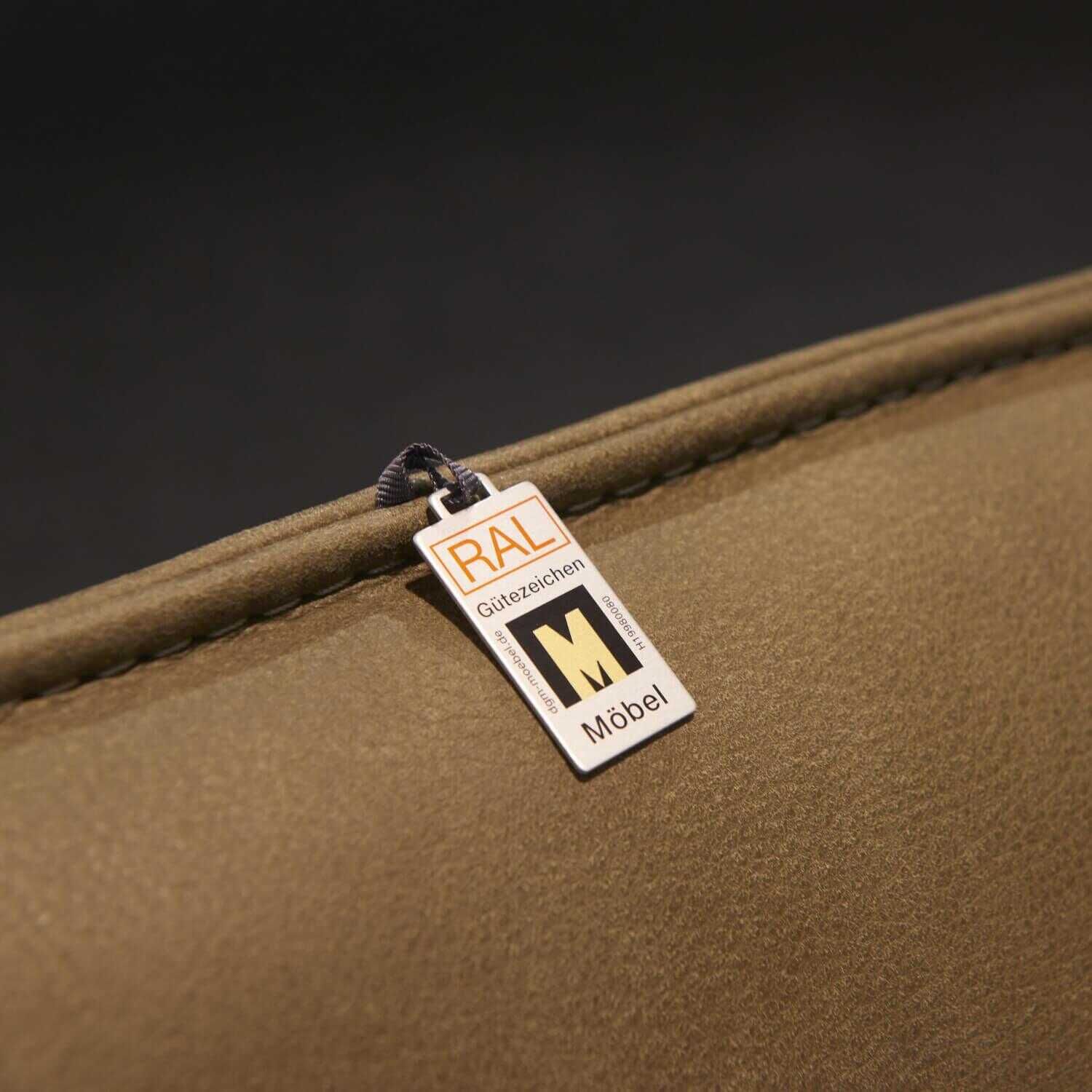 Koinor - Essgruppe Tisch T1005 Eckbank Fraim mit 3 Stühlen S2207 Leder A-India Verde - 8