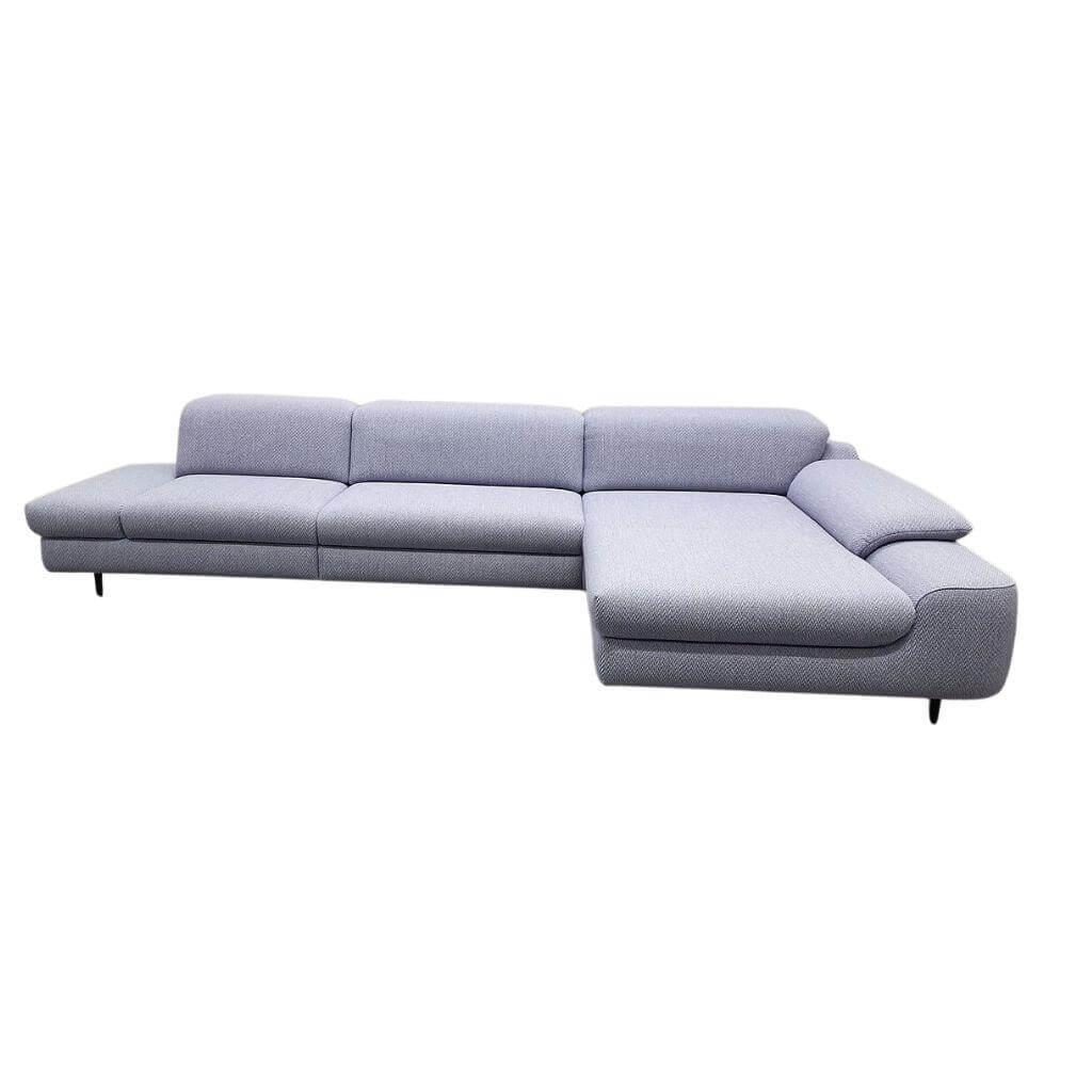 himolla - Ecksofa 1571 Stoff Marble Manga Violet Füße Metall Anthrazit Mit Verstellfunktion - 1