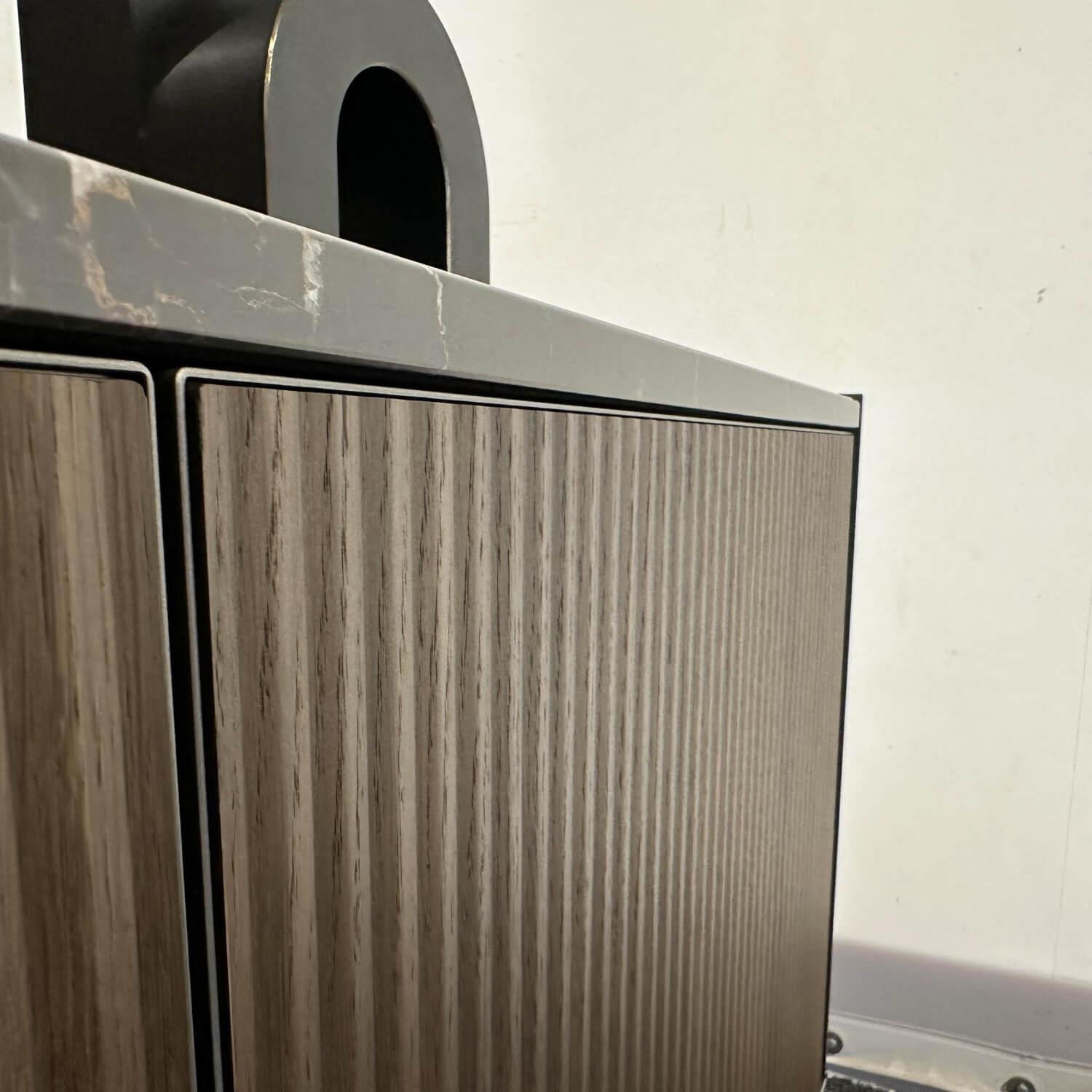 Rimadesio - Sideboard Self Bold Abdeckplatte Mamor Noir Saint Laurent - 3