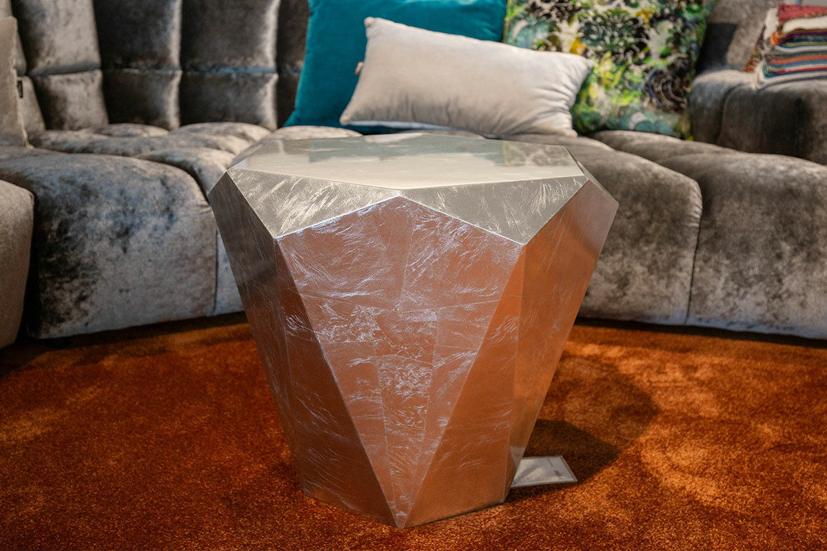 Bretz - Couchtisch Stealth Aluminium Blatt Hochglanzlackiert - 2