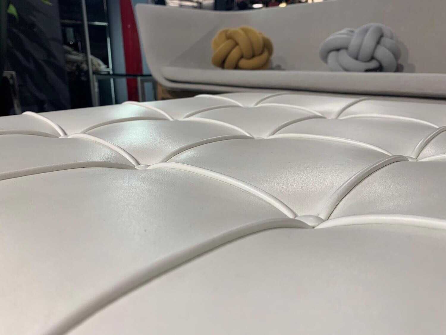 knoll-international-hocker-barcelona-mit-sitzkissen-leder-z-sabrina-wei-C3-9F-sa785-gestell-chrom-a689c769d05d1biFIZYI9hppY Knoll International - Hocker Barcelona mit Sitzkissen Leder Z Sabrina Weiß SA785 Gestell Chrom - 5