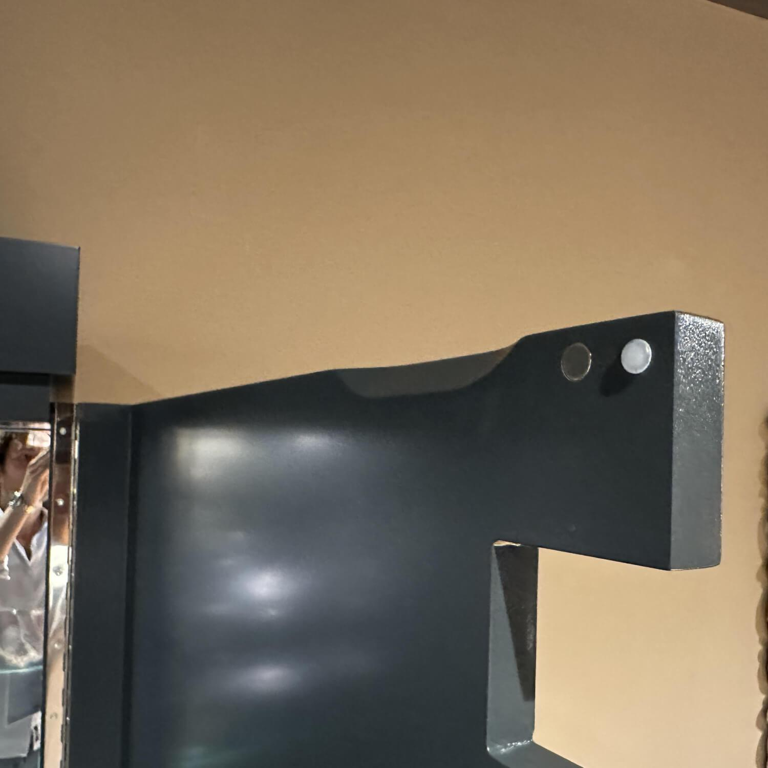 KMK - Barschrank Maxim 2-Türig Lack Anthrazit Matt Und Hochglanz RAL 7016 - 9