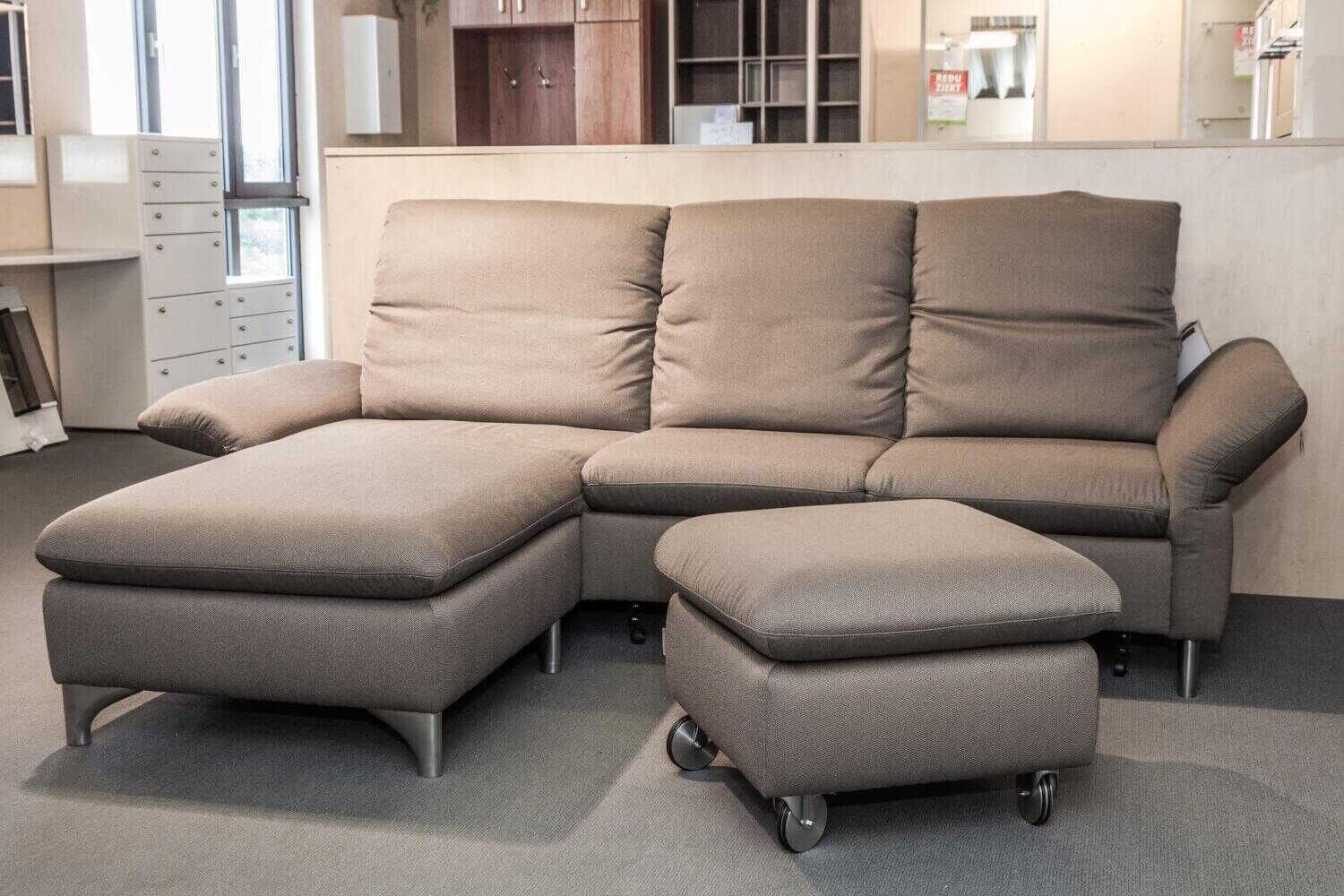2020d22fd29196d3c762a72a6181606e W. Schillig - Ecksofa Select Sun Plus 15291 Stoff Braun - 2