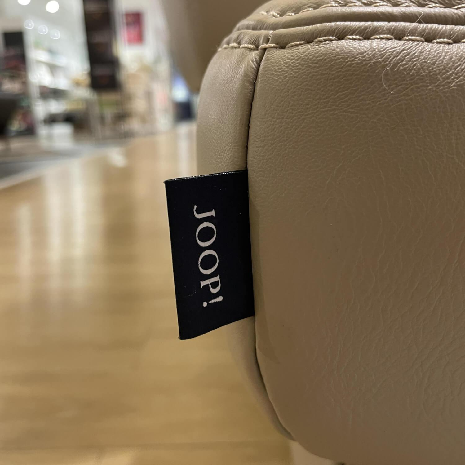 JOOP! - Eckgarnitur Joop Living Loft 8108 Leder 24 Longlife Quarz Kufe Hochglanz Poliert - 8