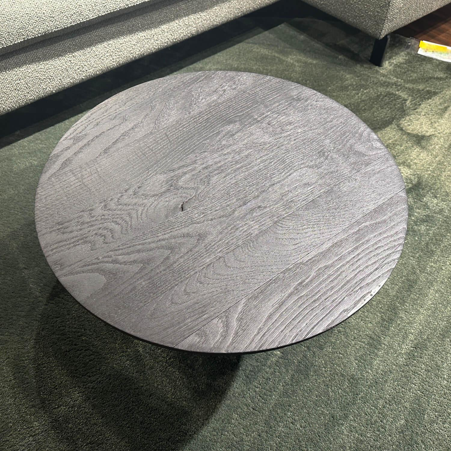 ASCO - Beistelltisch Ivy Brandeiche Natur Strukturiert Gebürstet Geölt Naturstein - 7