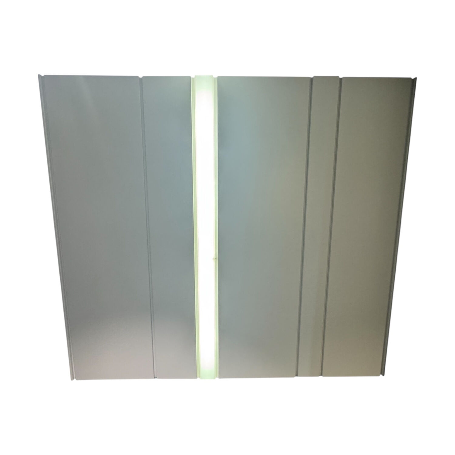 Schönbuch - Schrank Stripes Lack Schneeweiß Mit Beleuchtung - 1