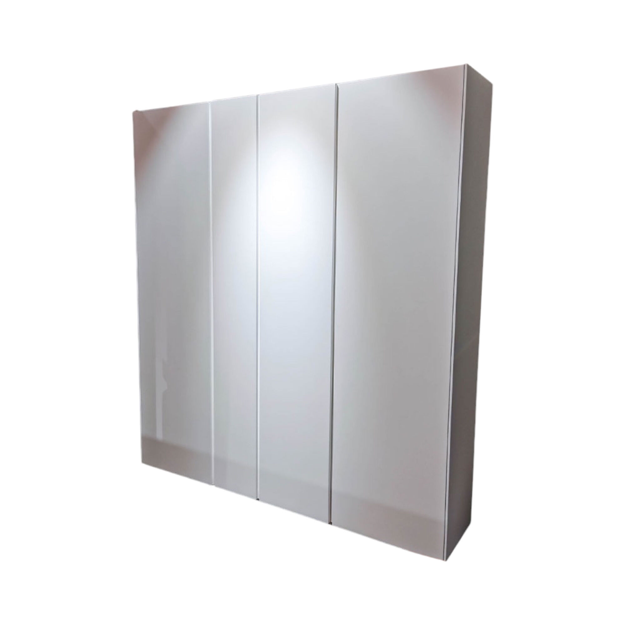 Schönbuch - Garderobenschrank Stripes MDF Schneeweiß Weiß Lackiert  - 1