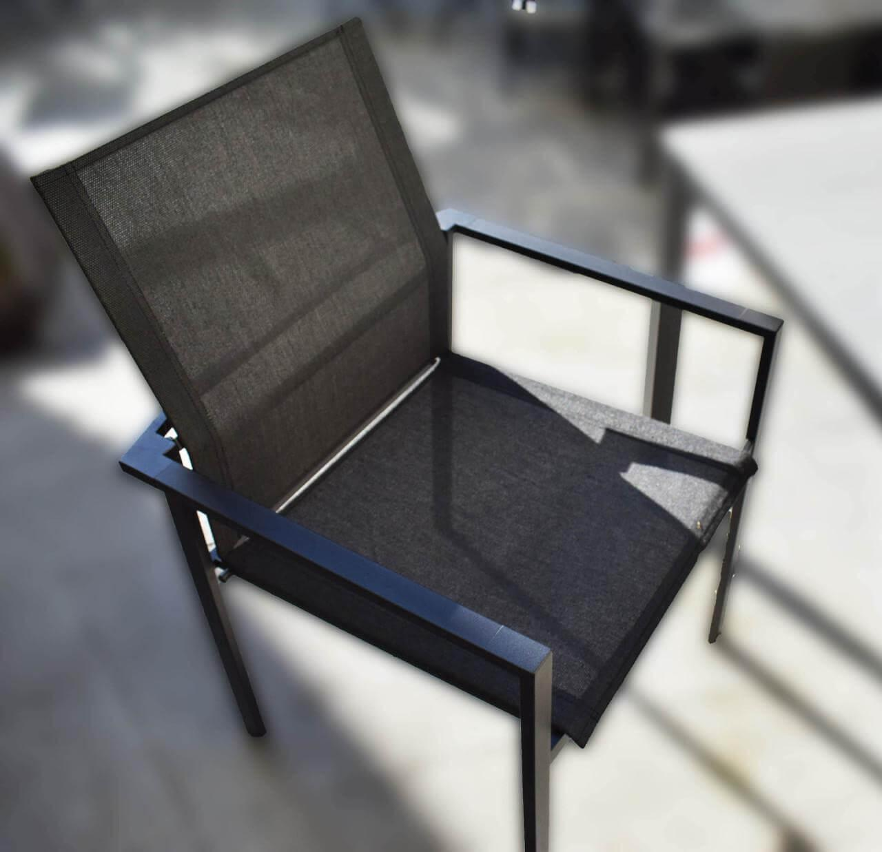 Barlow Tyrie - Essgruppe Outdoor Aura Bespannung Carbon Gestell Graphit Pulverbeschichtet - 6