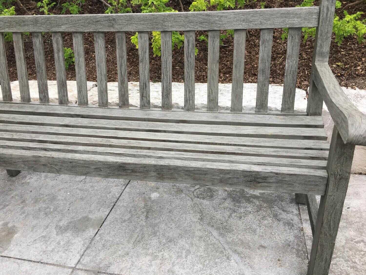 Stern - Bank Cornwell Teak Patina Grau - 7