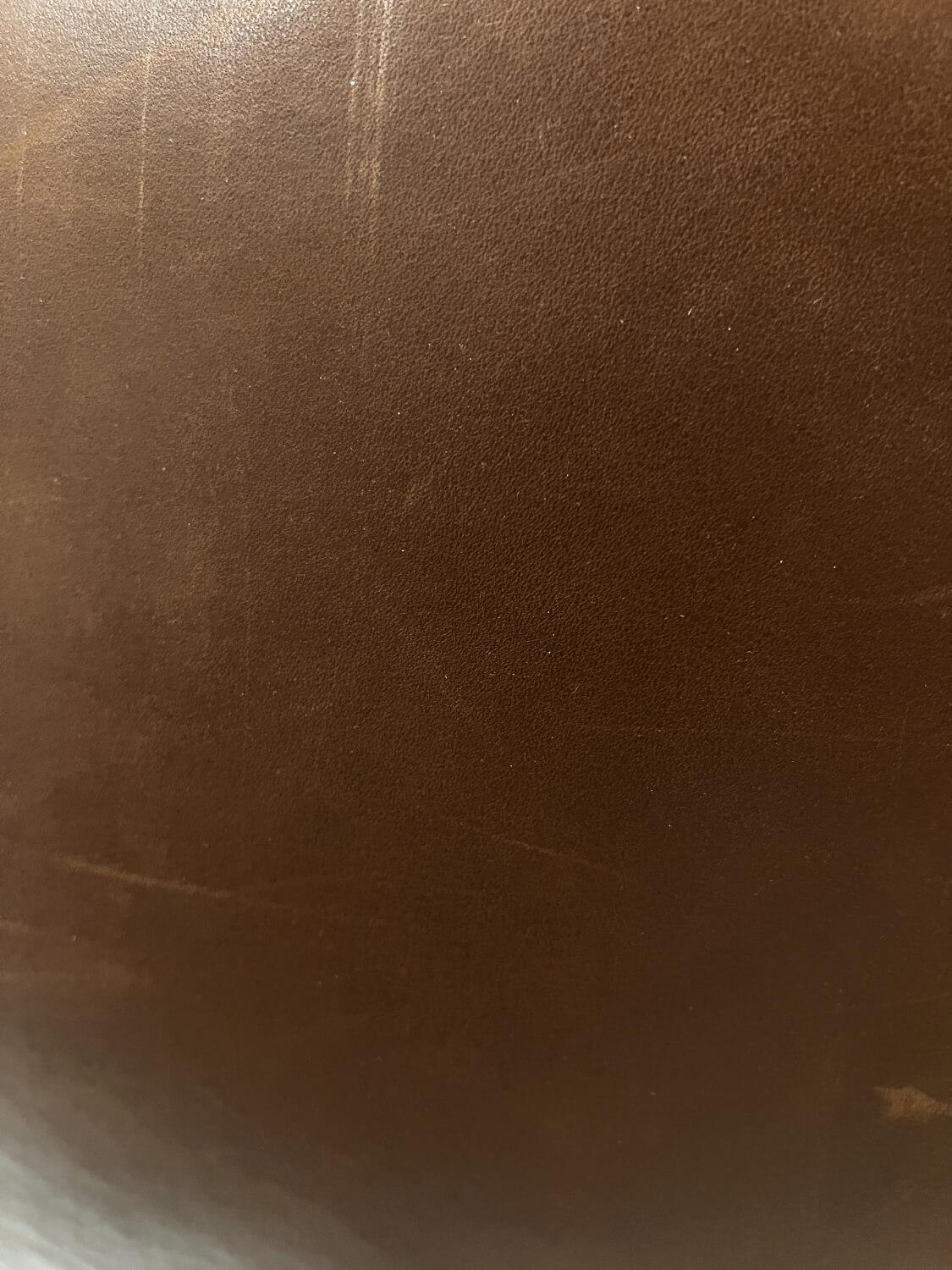 Jori - Lounge Sessel Daydreamer Innen Stoff Mamaye 204 Braun Beige Gelb Außen Leder Lolita Pralina Braun Gestell Bronze Lackiert Inklusive Hocker - 8