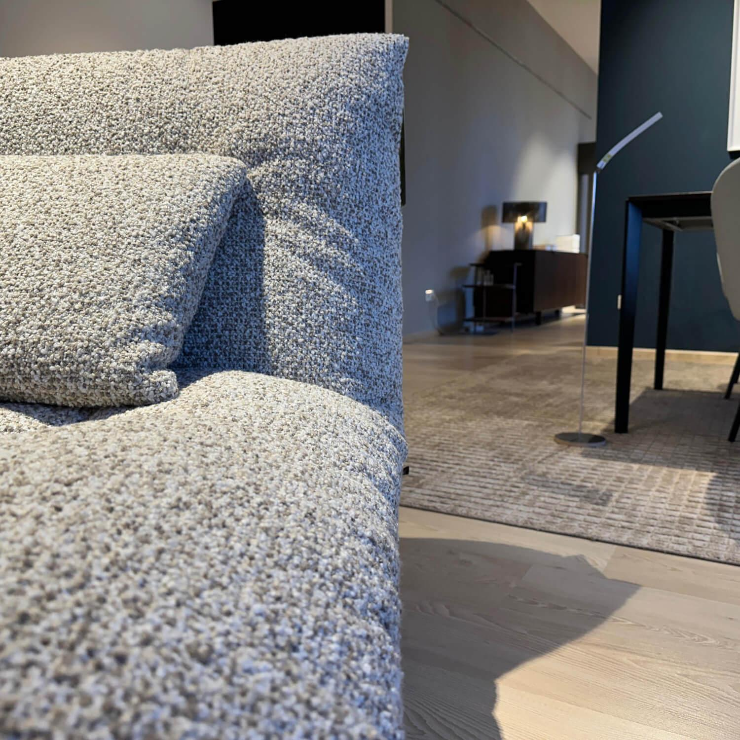 Bielefelder Werkstätten - Sessel Soulmate Stoff 12 Cooper BW1779-292 Grau Inklusive Wurfkissen - 2