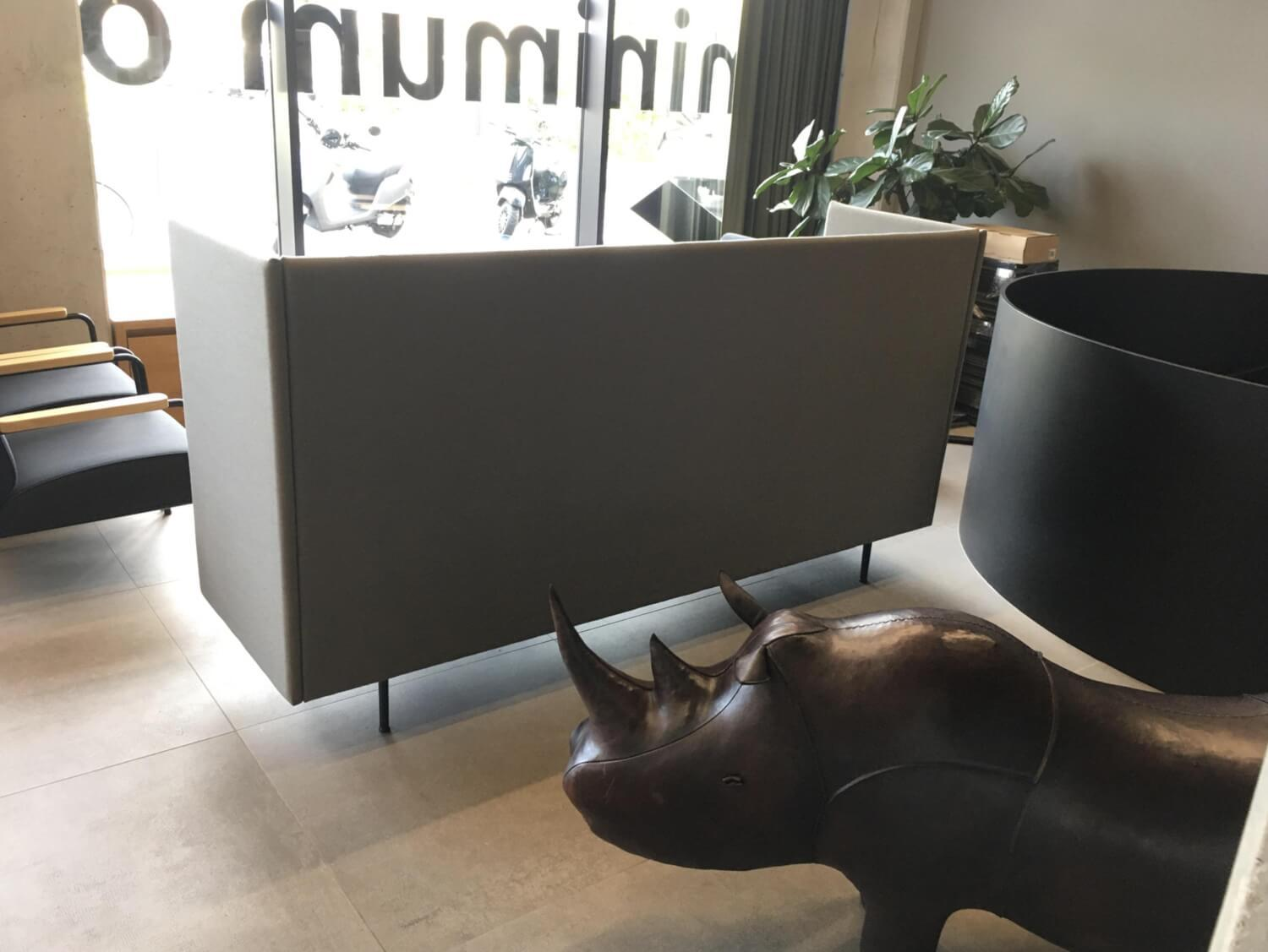 Muuto - Sofa Outline Highback 3 Seater Hohem Rücken Bezug Steelcut Trio 266 Gestell Schwarz - 6