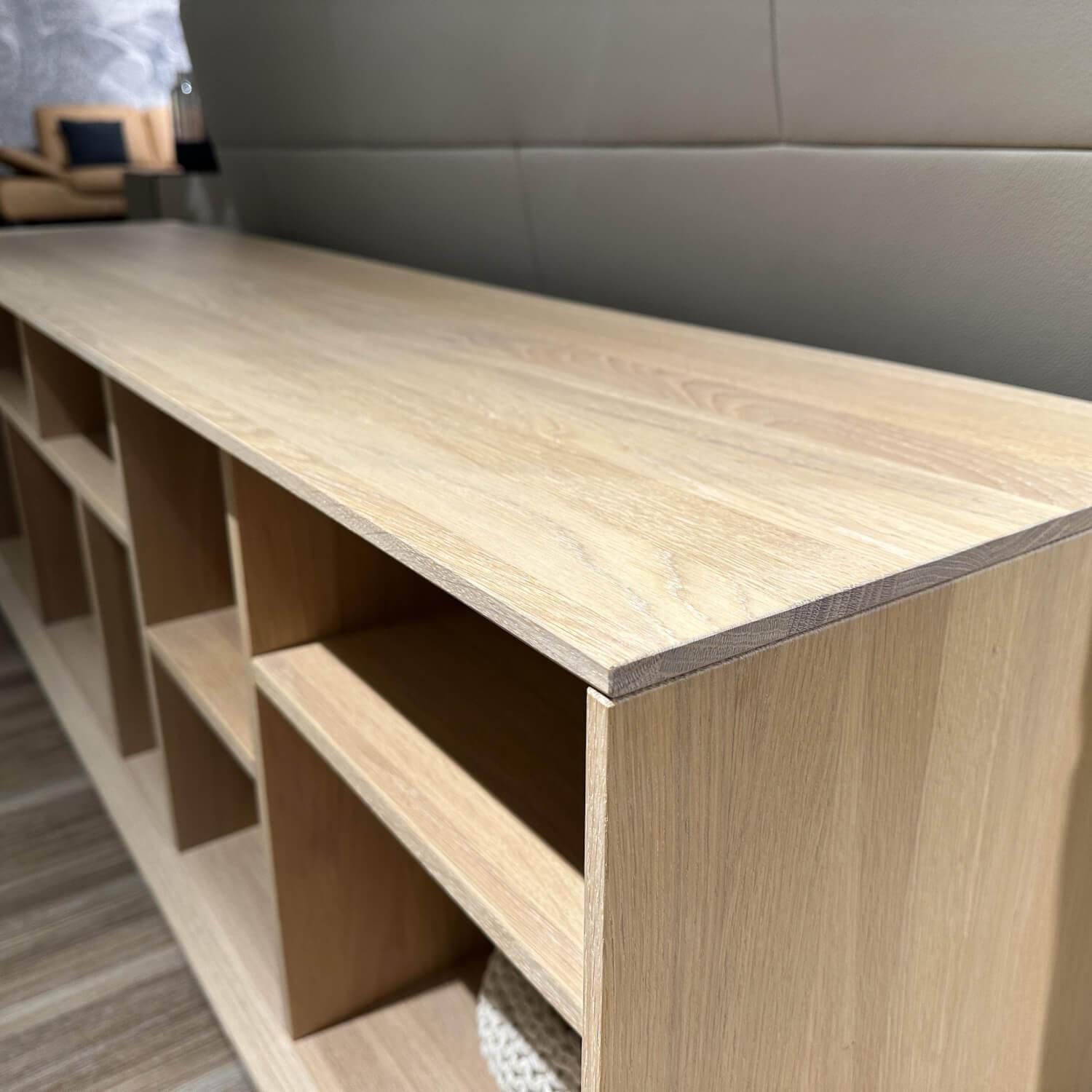 Team 7 - Raumteiler Regal Cubus 05 Eiche Weißöl Mit Beidseitiger Kippsicherung - 3