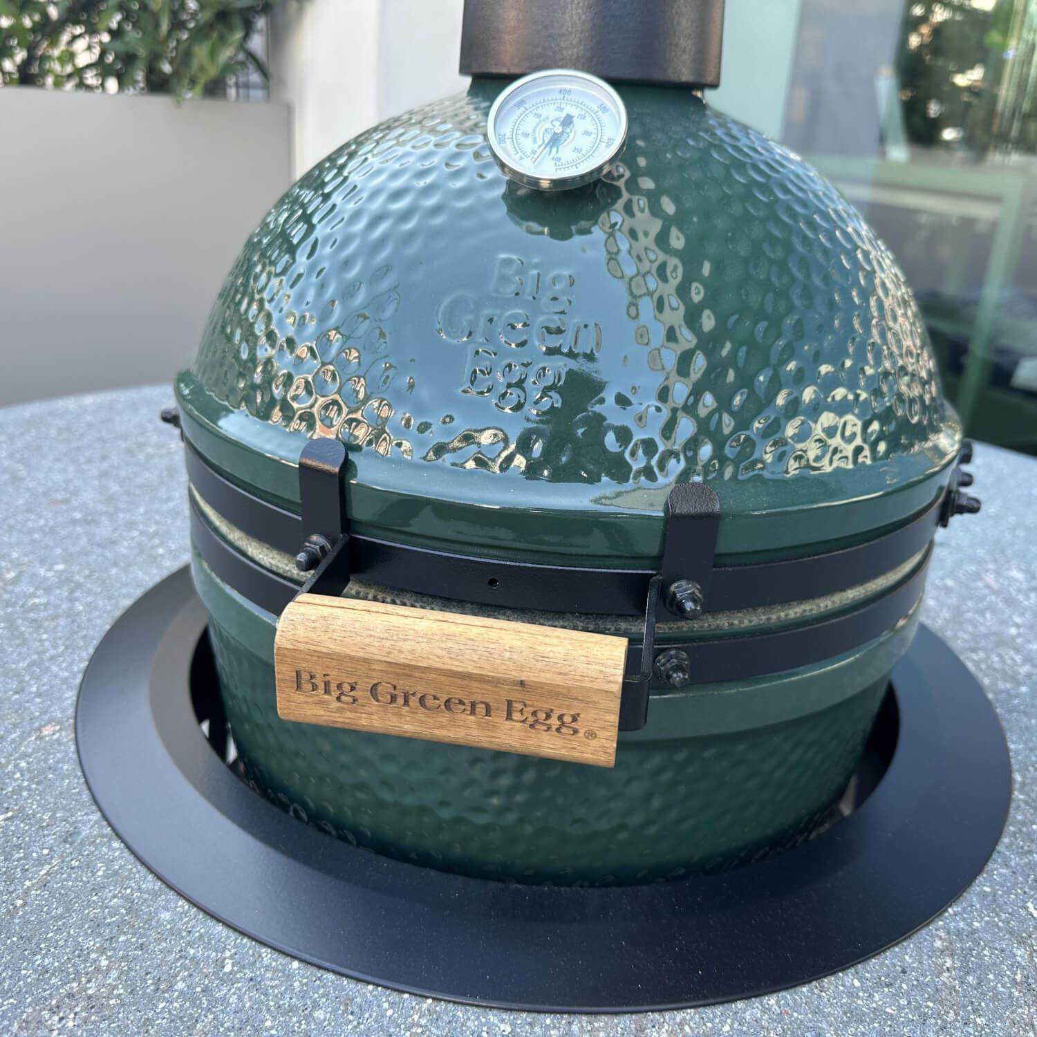 B&B Italia - Sitzgruppe Tisch Basket BC07 Porfido Verde Schwarz Grau Schwarz Stuhl Erica Geflecht Anthrazit Gestell Anthrazit Mit Grilltisch Bundle - 8