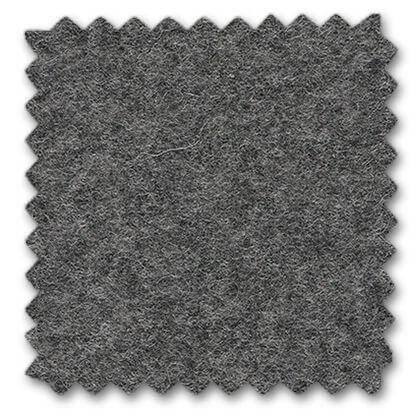 Vitra - Sessel Grand Relax Leder Forte Nero Schwarz Bezug Stoff Cosy 10 Classic Grey mit Ottoman - 6