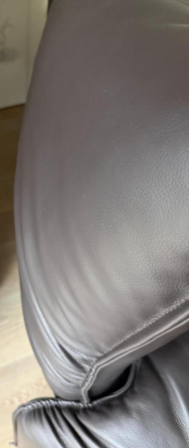 Cassina - Sofa Maralunga 40 Leder Dunkelbraun Basis Schwarz - 7