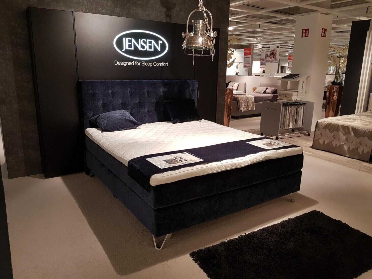 jensen-boxspringbett-continental-signature-4-blau-180x200-cm-mit-matratze-topper-und-kissen-9df4b8a95aaejTQy1ulVvNn5I Jensen - Boxspringbett Continental Signature 4 Blau 180x200 cm mit Matratze, Topper und Kissen - 2