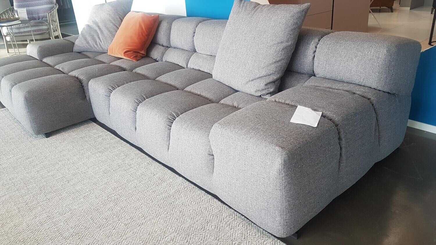 bb-italia-ecksofa-tufty-time-stoff-extra-edit-beola-grau-mit-3-kissen-64fba17a5f29tBHUnp8099wp4 B&B Italia - Ecksofa Tufty Time Stoff Extra Edit Beola Grau mit 3 Kissen - 6