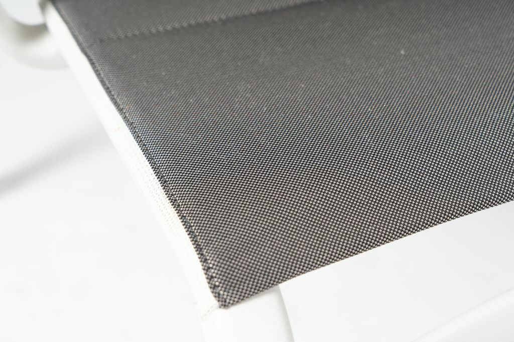 Alias - Armlehnstuhl Frame XL 45906003 Gestell Aluminium Weiss Lackiert A019 Netzgewebe Weiss R009 Stoff Kvadrat Gloss Grau 212 GL 07 - 3