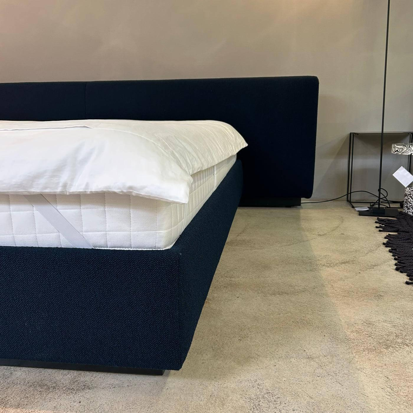 Walter Knoll - Polsterbett Yuuto 810 200 Stoff Hearth Undersea Schwarz Sockel Schwarz Mit Überstand ohne Matratze ohne Lattenrost - 4